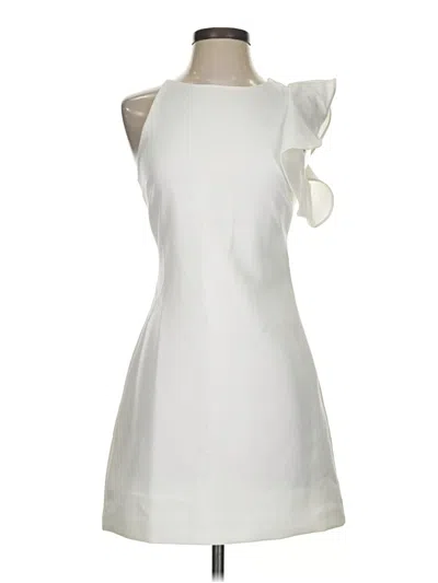 Pre-owned Lulus Cocktail Dress In White