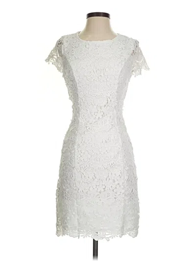 Pre-owned Lulus Cocktail Dress In White