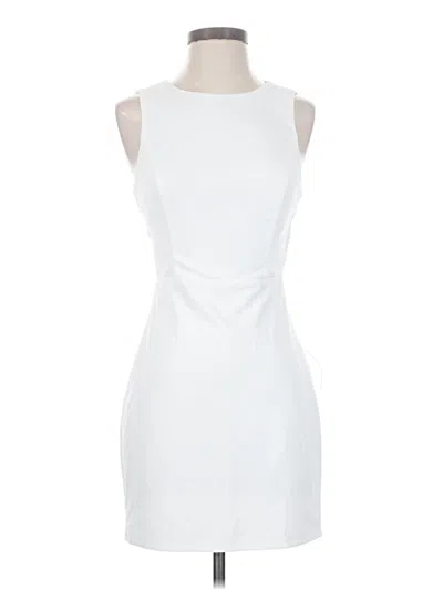 Pre-owned Lulus Cocktail Dress In White
