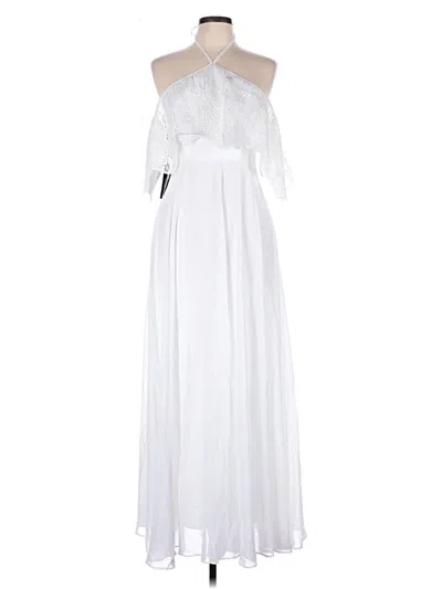 Pre-owned Lulus Cocktail Dress In White