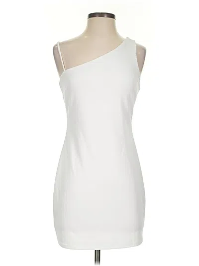 Pre-owned Lulus Cocktail Dress In White