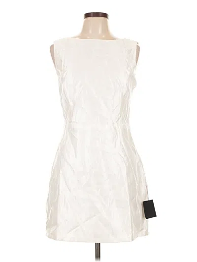 Pre-owned Lulus Cocktail Dress In White