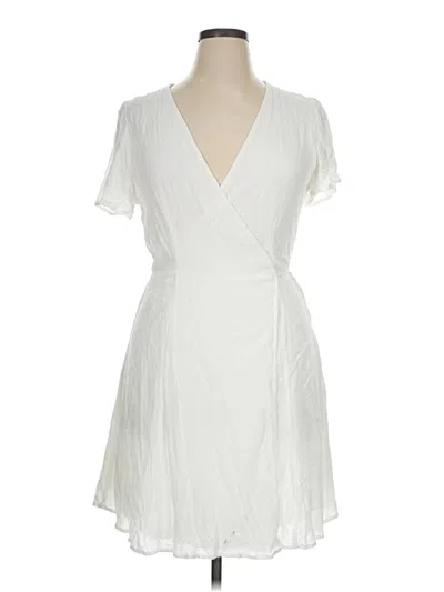 Pre-owned Lulus Cocktail Dress In White