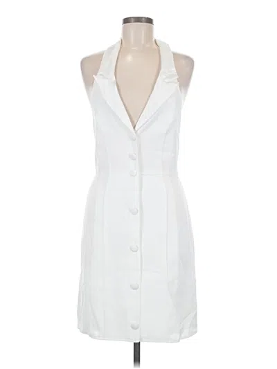 Pre-owned Lulus Cocktail Dress In White