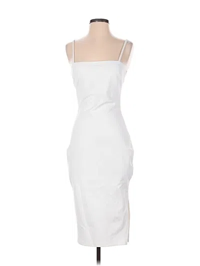 Pre-owned Lulus Cocktail Dress In White