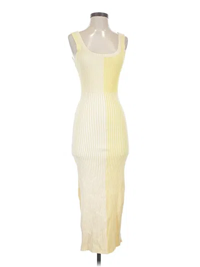 Pre-owned Lulus Cocktail Dress In Yellow