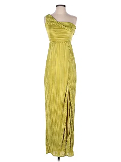 Pre-owned Lulus Cocktail Dress In Yellow