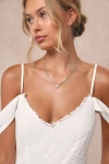 Lulus Contemporary Glam 18kt Gold Rhinestone Curb Chain In Gold