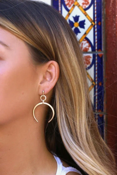 Lulus Desert Daydream Gold Earrings