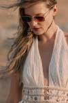 Lulus Dione Cream Crochet Halter Seashell Charm Tank Top In White