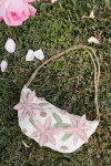 Lulus Eira White Multi Beaded Floral Shoulder Bag In White