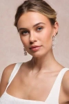 Lulus Exceptional Poise Gold And White Pearl Statement Drop Earrings In Gold And White