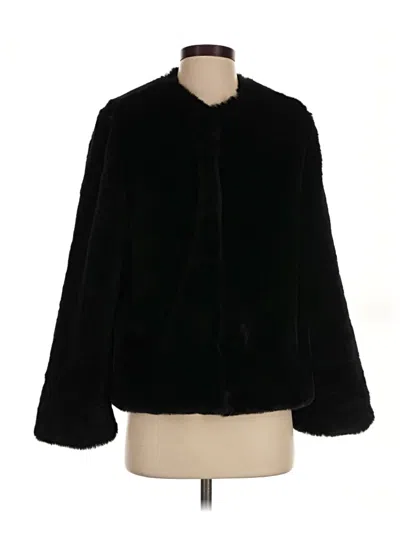 Lulus Faux Fur Jacket In Black