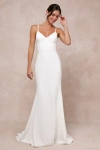 Shop Lulus Feeling Of Forever White Sleeveless Mermaid Maxi Dress