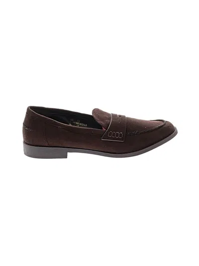 Pre-owned Lulus Flats In Brown