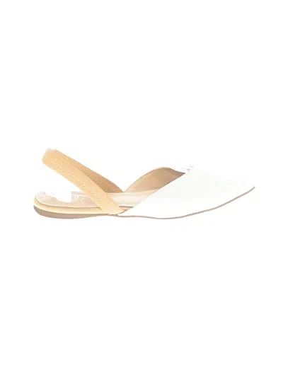 Pre-owned Lulus Flats In Ivory