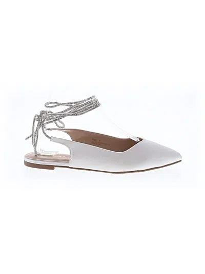 Pre-owned Lulus Flats In White