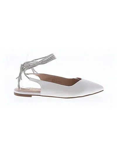 Pre-owned Lulus Flats In White