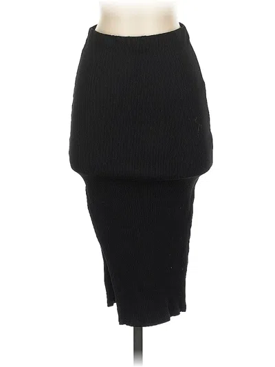 Pre-owned Lulus Formal Skirt In Black