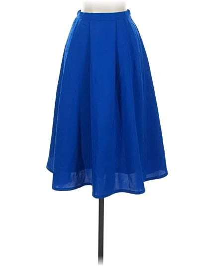 Pre-owned Lulus Formal Skirt In Blue