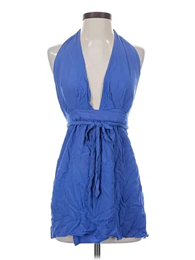 Pre-owned Lulus Formal Skirt In Blue