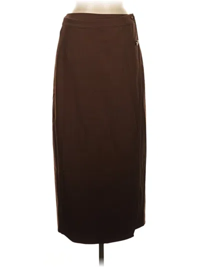 Pre-owned Lulus Formal Skirt In Brown