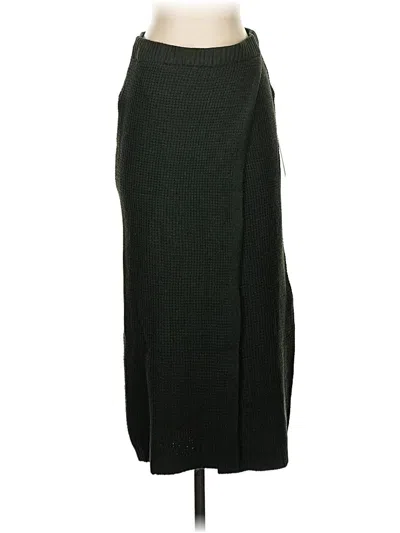 Pre-owned Lulus Formal Skirt In Green
