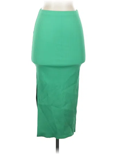 Pre-owned Lulus Formal Skirt In Green
