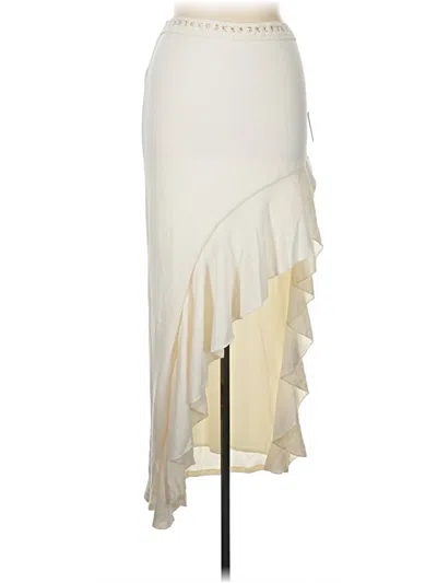Pre-owned Lulus Formal Skirt In Ivory