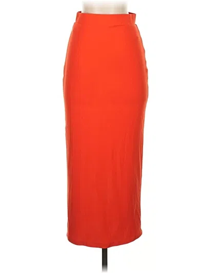 Pre-owned Lulus Formal Skirt In Orange