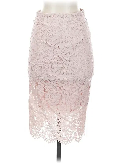 Pre-owned Lulus Formal Skirt In Pink