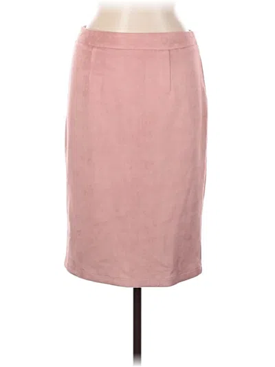 Pre-owned Lulus Formal Skirt In Pink