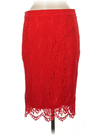 Pre-owned Lulus Formal Skirt In Red