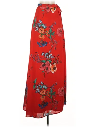 Pre-owned Lulus Formal Skirt In Red