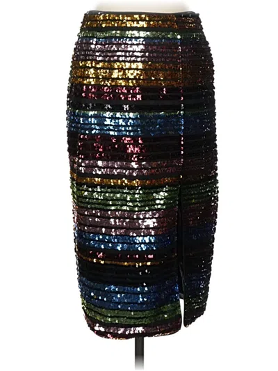 Pre-owned Lulus Formal Skirt In Silver