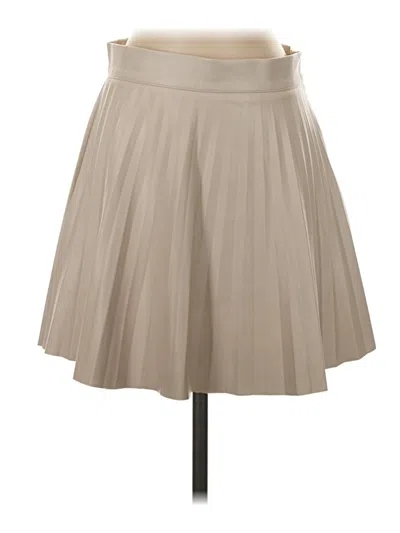 Pre-owned Lulus Formal Skirt In Tan
