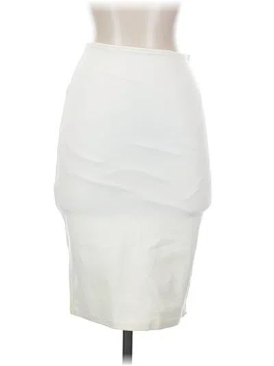 Pre-owned Lulus Formal Skirt In White