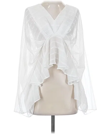 Pre-owned Lulus Formal Skirt In White
