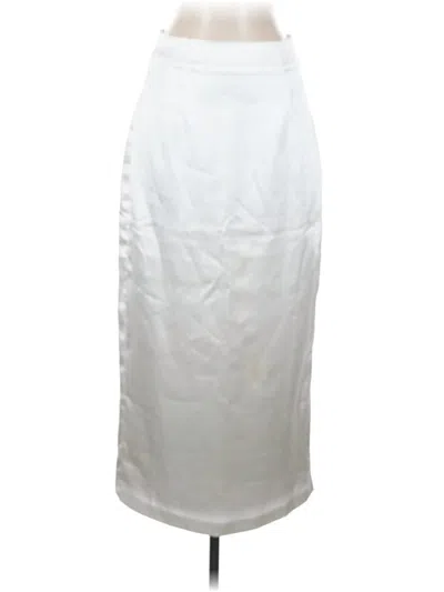 Pre-owned Lulus Formal Skirt In White