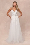 Lulus Glorious Luxury White Sheer Tulle Embroidered Beaded Maxi Dress In White