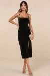 Lulus Gorgeous Composure Olive Velvet Lace-up Sleeveless Midi Dress In Green