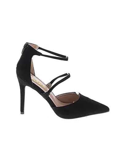 Pre-owned Lulus Heels In Black
