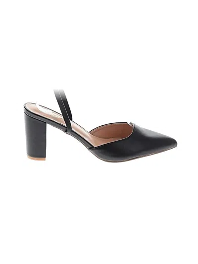 Pre-owned Lulus Heels In Black