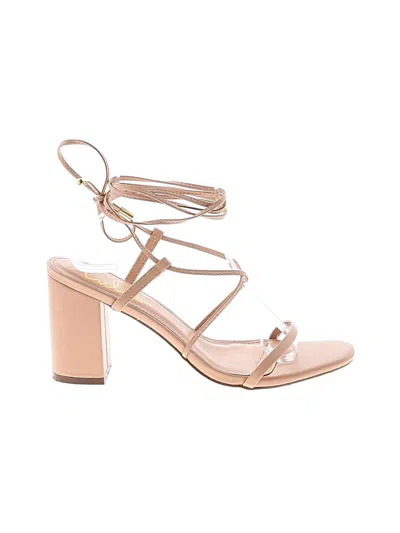 Pre-owned Lulus Heels In Brown