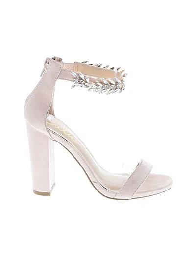 Pre-owned Lulus Heels In Brown