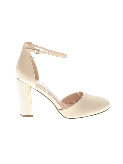 Pre-owned Lulus Heels In Ivory