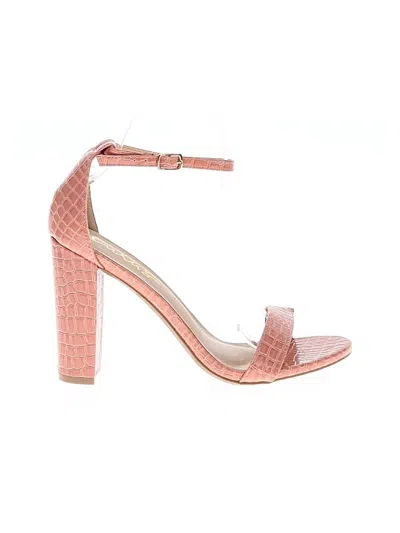 Pre-owned Lulus Heels In Pink