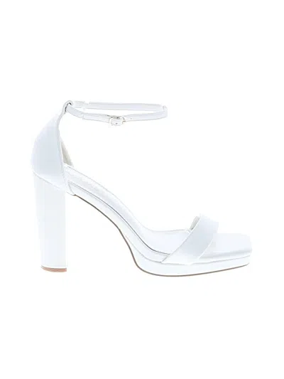 Pre-owned Lulus Heels In White