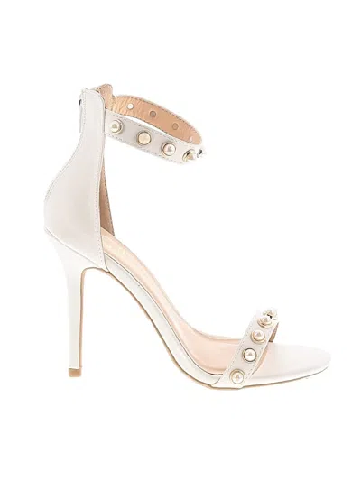 Pre-owned Lulus Heels In White