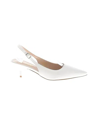 Pre-owned Lulus Heels In White
